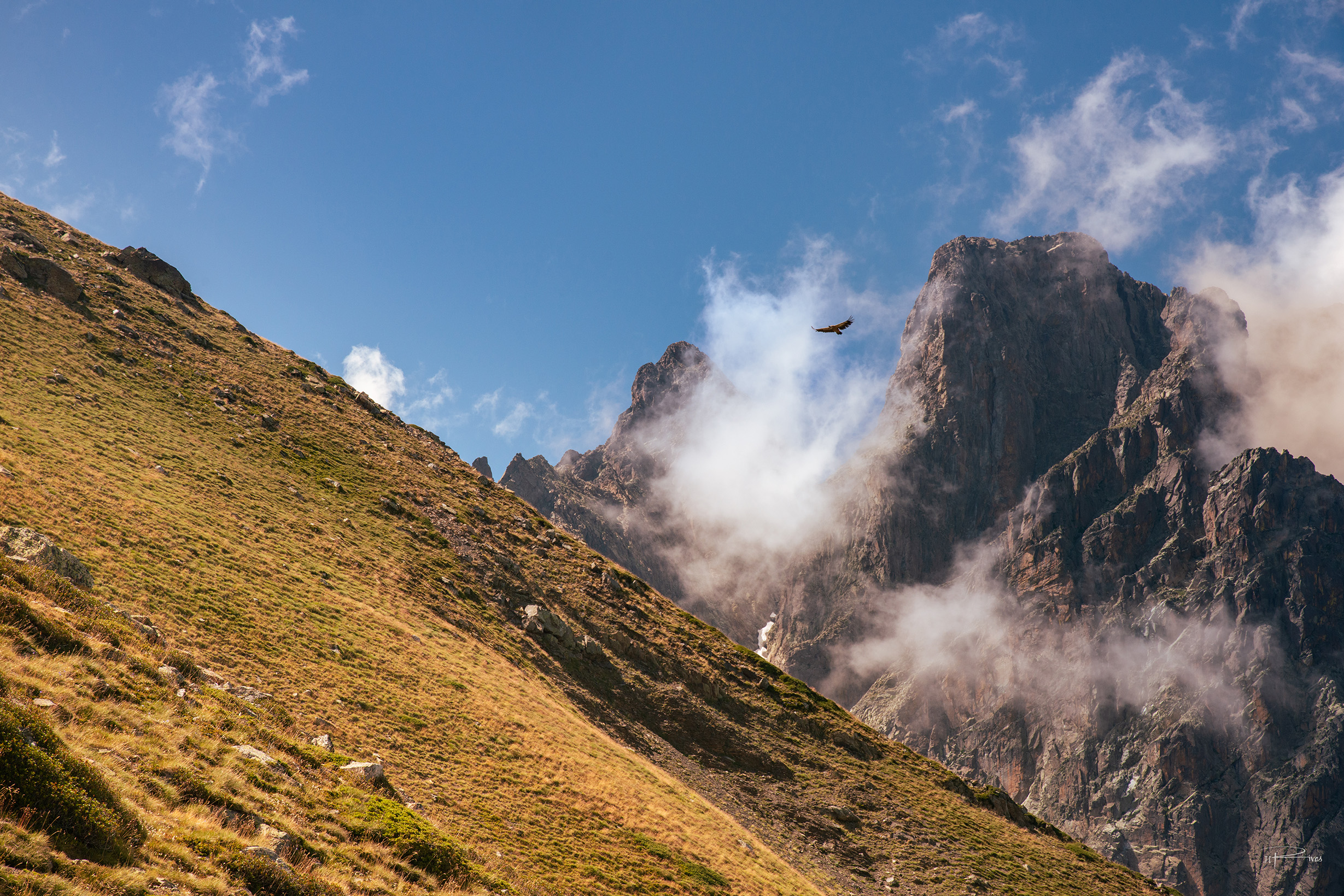 Le Pic du Midi d'Ossau à Pombie